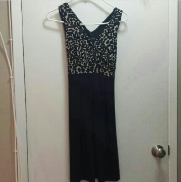 NWOT Cheetah print formla dress