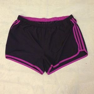 Adidas Purple Athletic Shorts