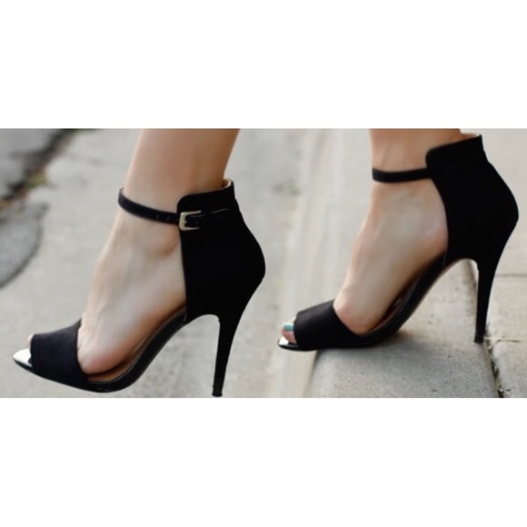 Zara Basic Strappy Heels.