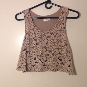 Floral crop top