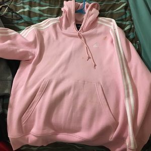pink adidas hoodie