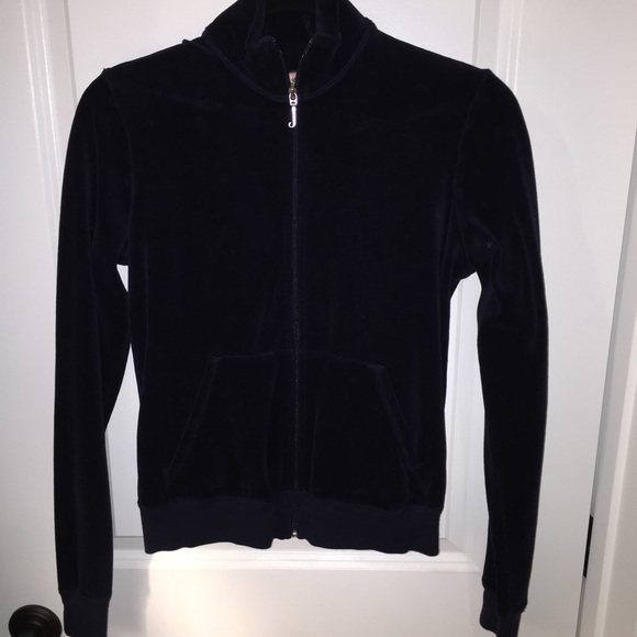 Navy Blue Juicy Sweatsuit - Picture 1 of 2