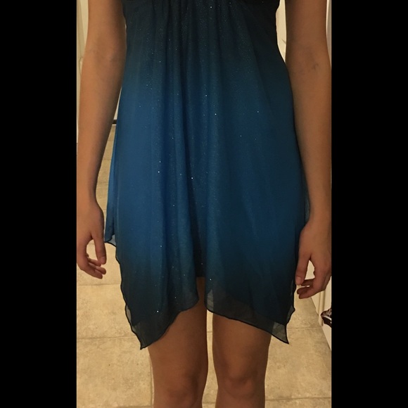 Two Blue Style Dress - Picture 2 of 4