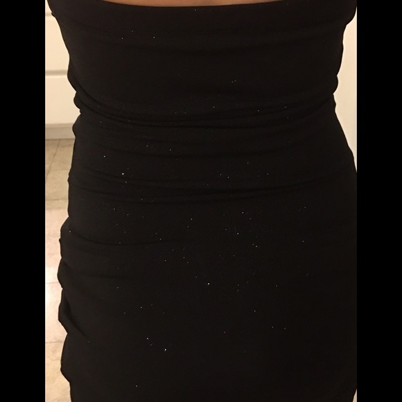 Black Formal/Pageant Dress w/Sequins - Picture 3 of 4
