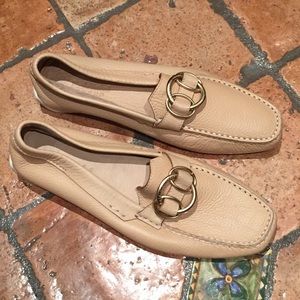 Baldini authentic leather super comfy loafers