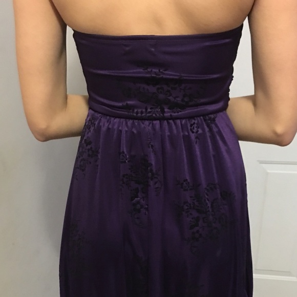 Purple & Black Gown Prom/Homecoming - Picture 4 of 4