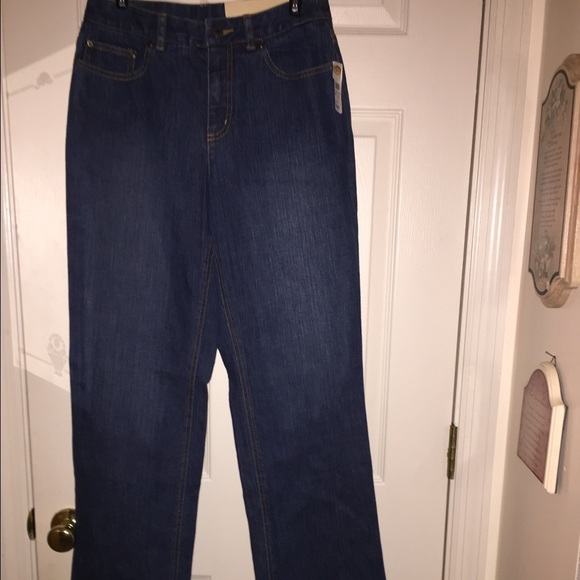 Boot leg jeans by Talbots Size 2 Long - Picture 4 of 4