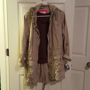 Light tan utility jacket