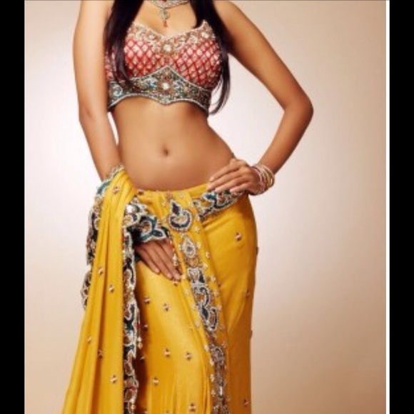 Never used Indian saree,  size M