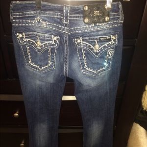 SOLD- Size 25 Miss Me Bootcut Jeans