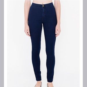 American Apparel Easy Jeans - Dark Wash Indigo