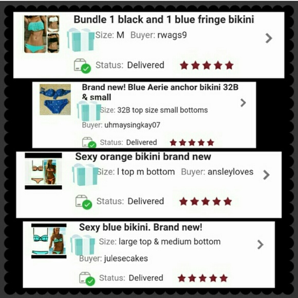 Last Large! Sexy neoprene multicolor bikini - Picture 3 of 4