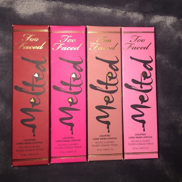 NIB Too Faced Melted Lipsticks on Mércari - Picture 1 of 3