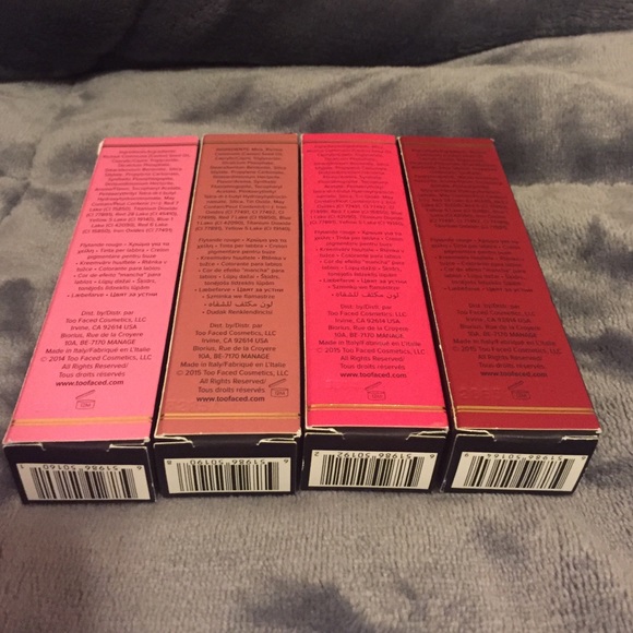NIB Too Faced Melted Lipsticks on Mércari - Picture 2 of 3