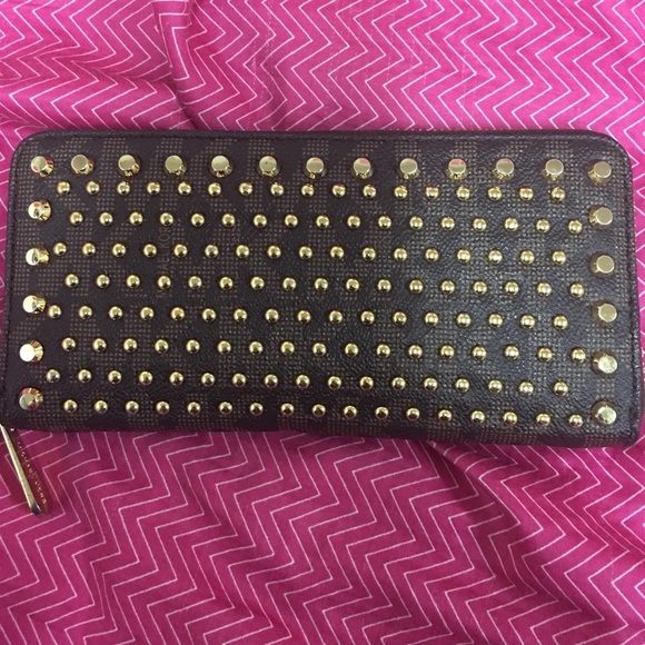 Studded MK Signature Wallet