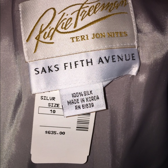 Rickie Freeman 100% Silk Jacket & Gown after 5 - Picture 4 of 6