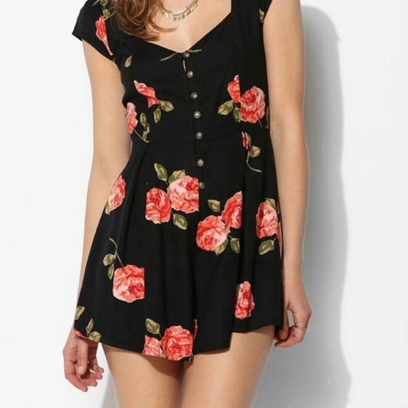 Urban Outfitters Floral Romper