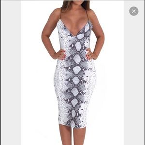 Boohoo bodycon dress