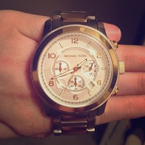 Michael Kors gold/silver watch
