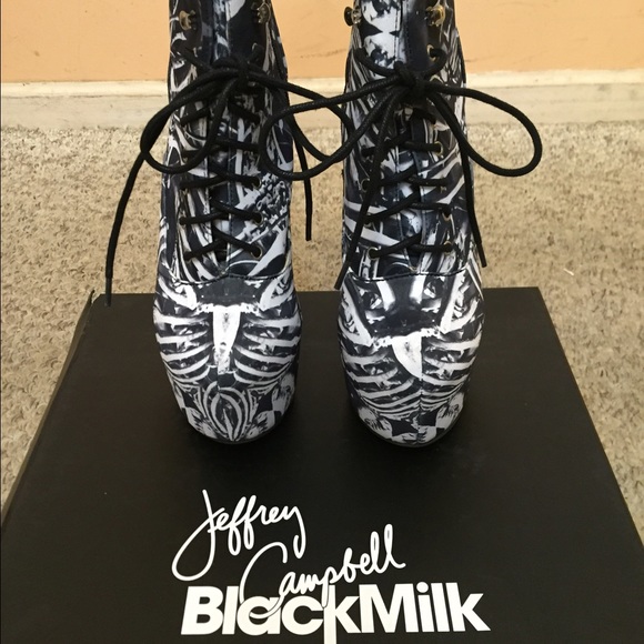 Jeffrey Campbell x BlackMilk Damsel in BoneMachine