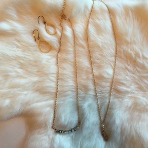 Adorable Necklace & Earring Set