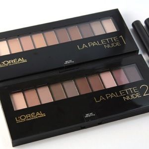 2 Loreal Nudes Palette