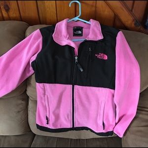 North Face fleece jacket.