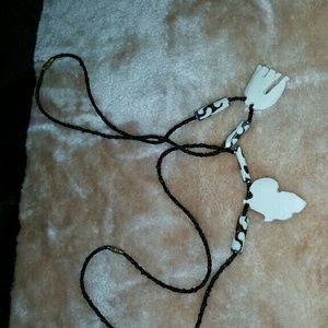 Nacklace  (combo african map and elephant)