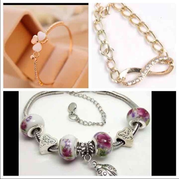 Jewelry - 3 pretty bracelet bundle!