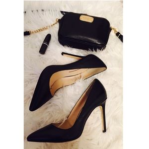 Classic black pumps
