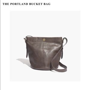 Madewell Portland Bucket Bag. Retail $188