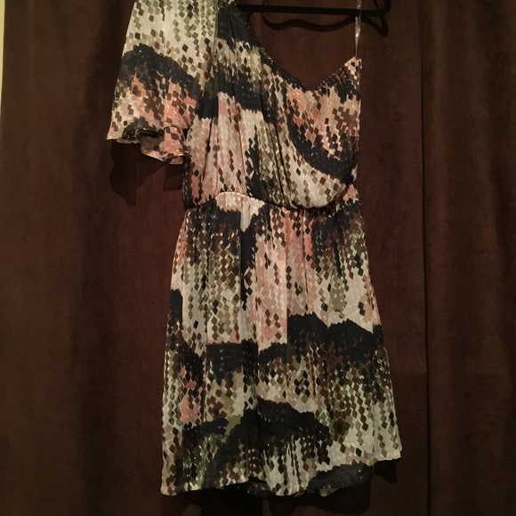 Baby phat geometrical print dress