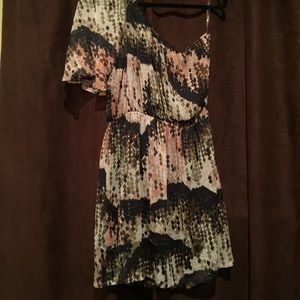 Baby phat geometrical print dress