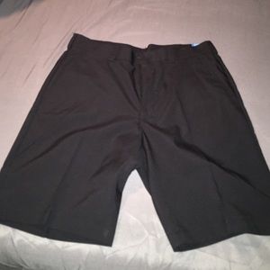 Brand new with tags men's black golf shorts