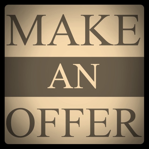 Make an offer on anything you love!! Deals! Deals!