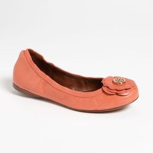 Salmon Tory Burch Flats