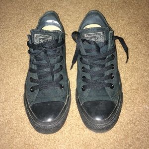 All black converse