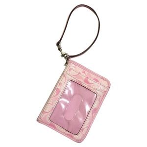 Small Coach wristlet skinny mini