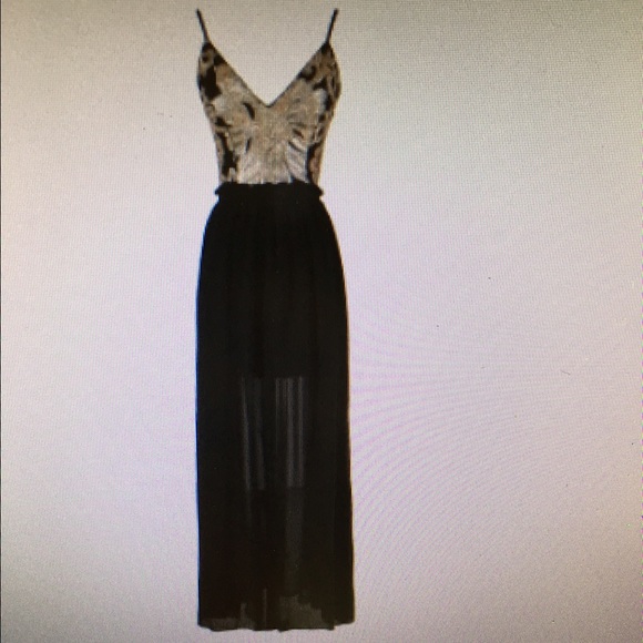 Found. Lily Boutique Open Back Sequin Dress