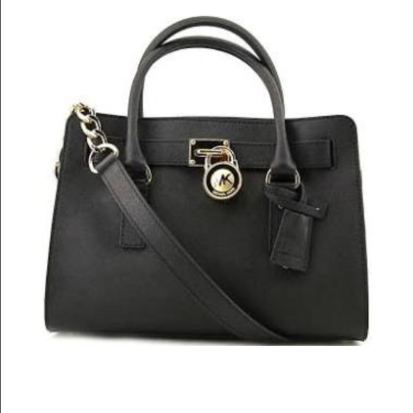 Brand new black Michael Kors Hamilton Bag
