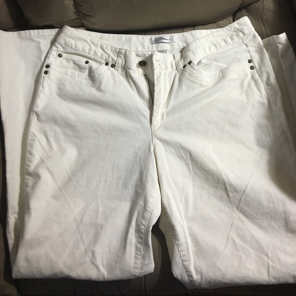 Christopher & Banks winter white size 14