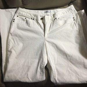 Christopher & Banks winter white size 14