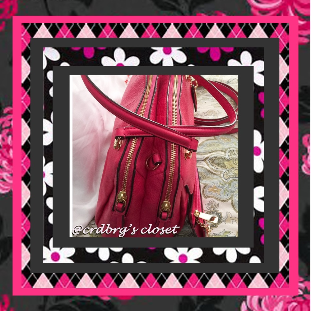 NWOT, Coach Madison Satchel in Pink Ruby - Picture 3 of 3