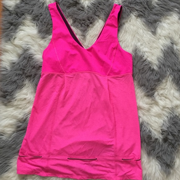 Lululemon pink tank - size 8