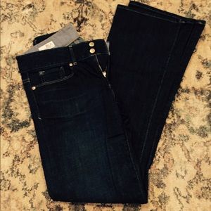 Gap dark denim flare