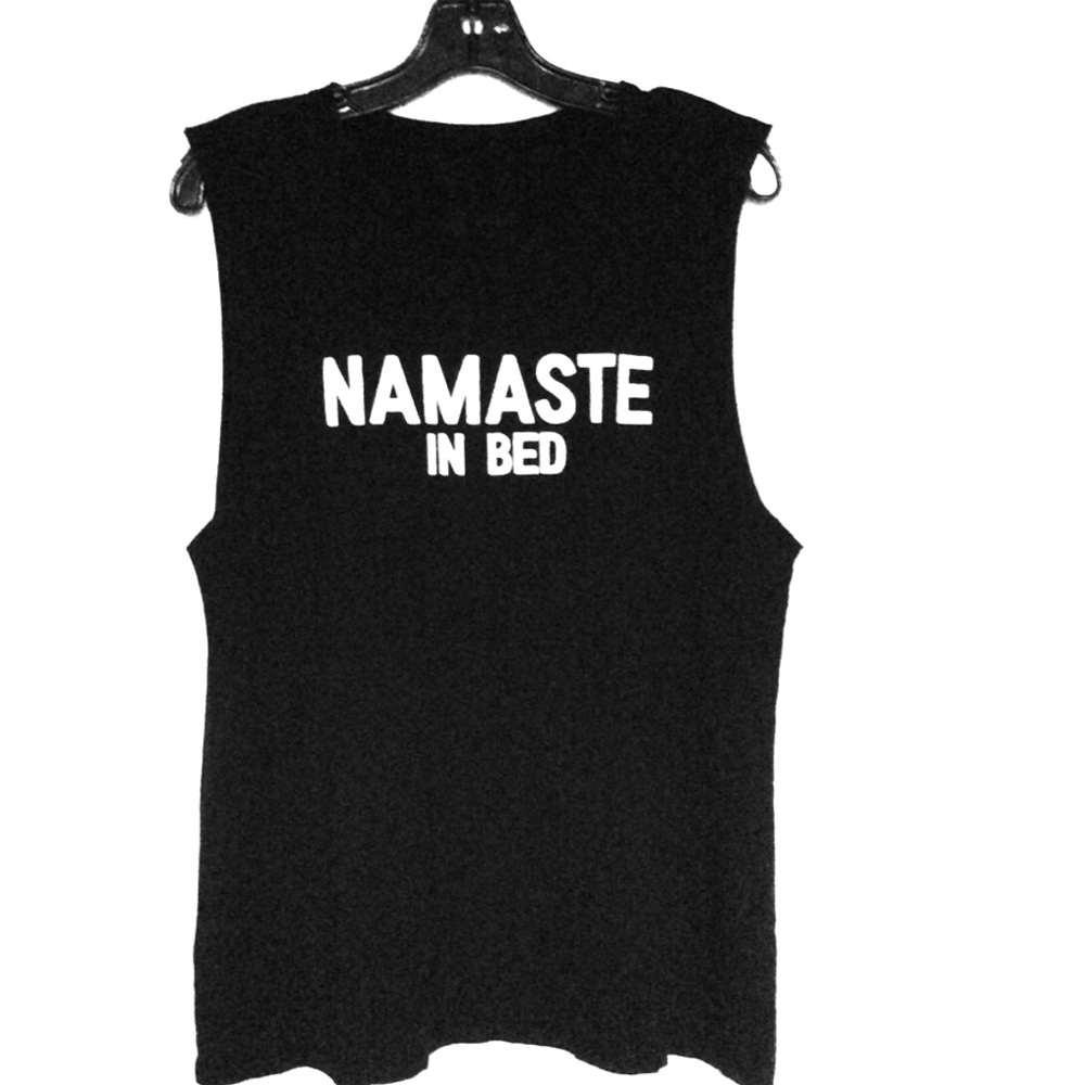 Namaste in Bed Muscle tank Top