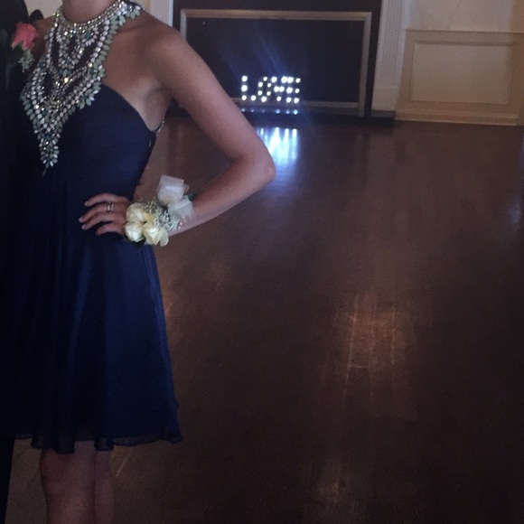 Gorgeous Rachel Allan dress