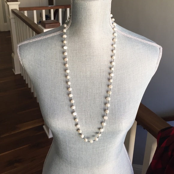 Silpada fresh water pearl necklace.