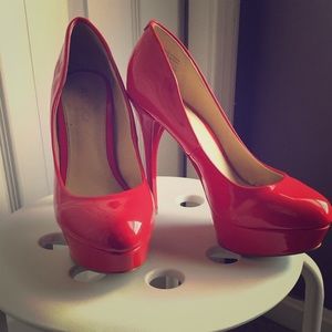 ALDO red pumps