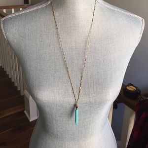 V.M gold and turquoise necklace from Shopbop.